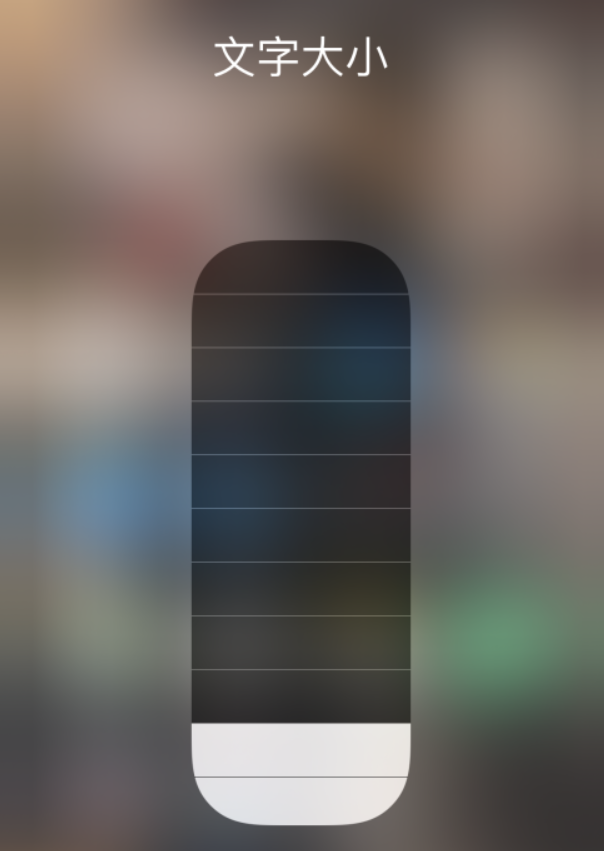 蒸湘苹果手机维修分享小技巧：在 iPhone 控制中心快速调节字体大小 