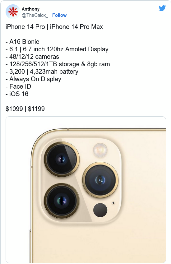 蒸湘苹果14维修分享iPhone 14全系涨价 