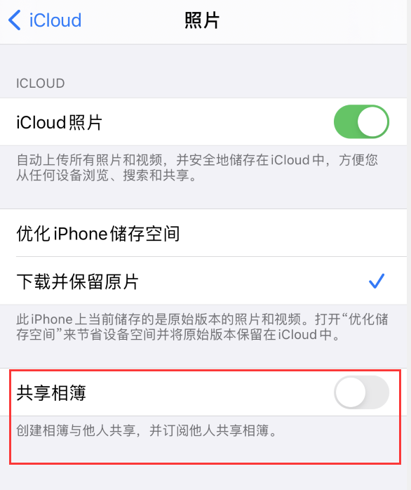 蒸湘苹果手机维修分享iPhone 总是收到共享相簿广告，如何解决 